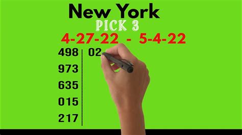 ny pick three numbers